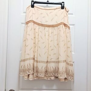 Kenzie Silk Lined Skirt Size 12